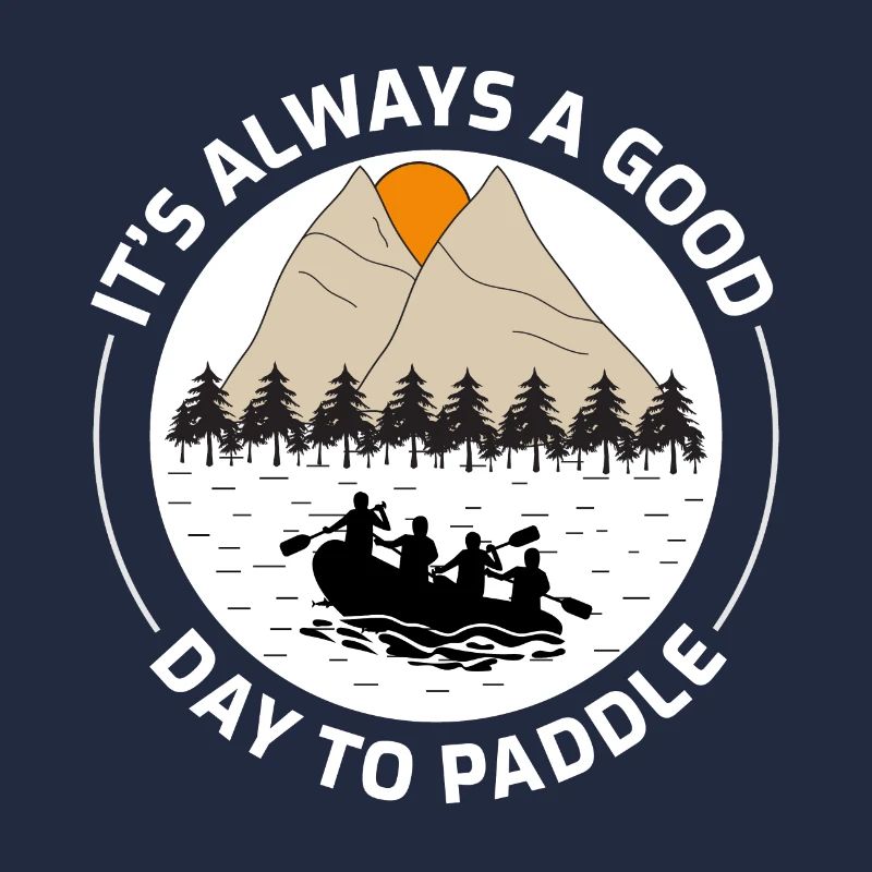 Rafting Team Raft Wildwasser Rafter Paddle Geschenk