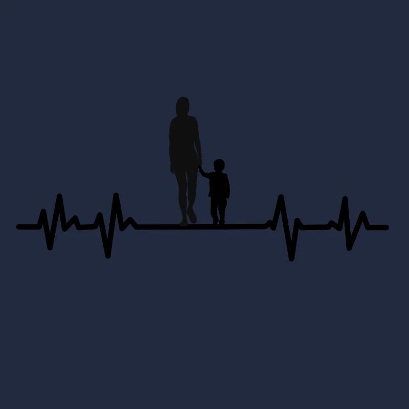Mutter und Sohn - Herzschlag