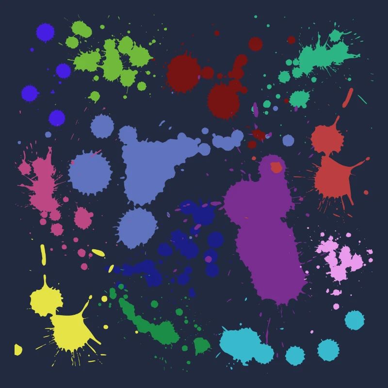Conception d'éclaboussures de peinture