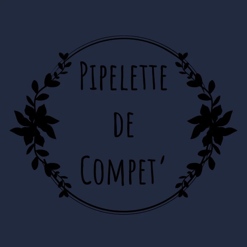 Pipelette de compet' noir