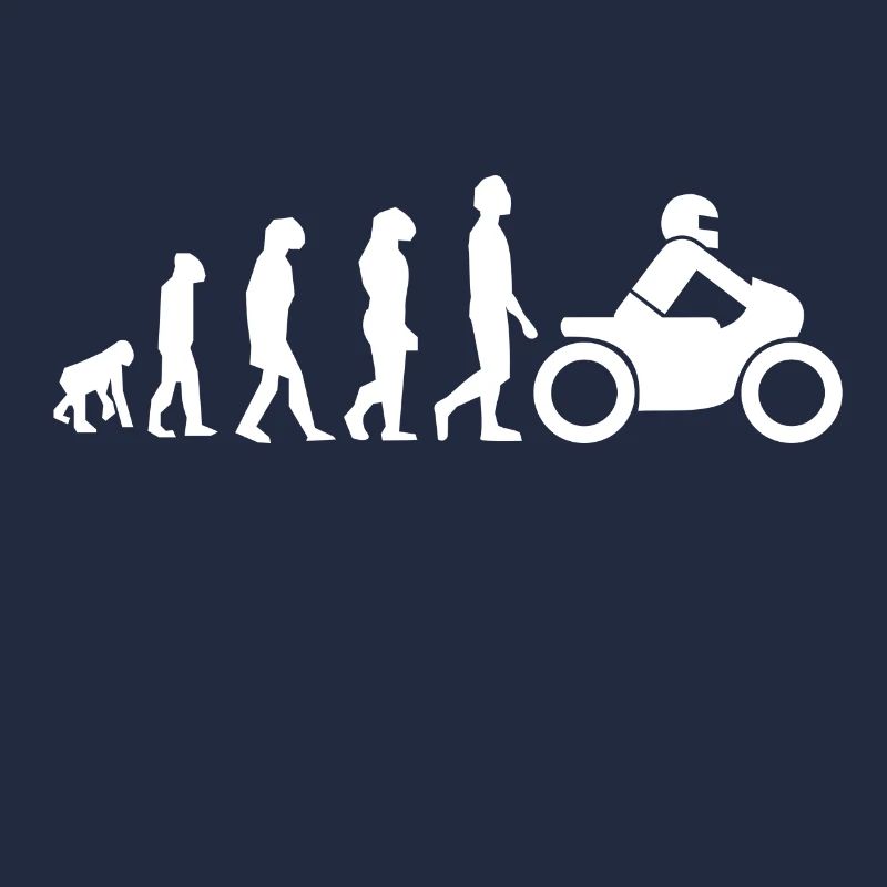 MOTOCYCLISTE CADEAU ÉVOLUTION