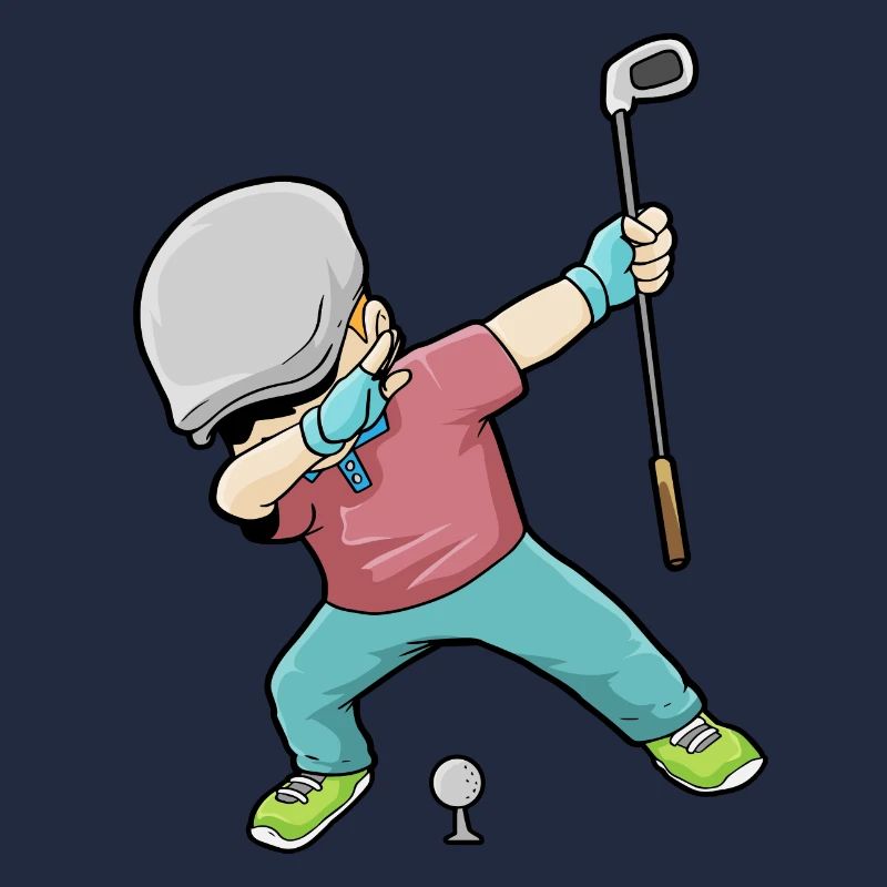 Dab Golf Tupfen Golf Golf Golfer