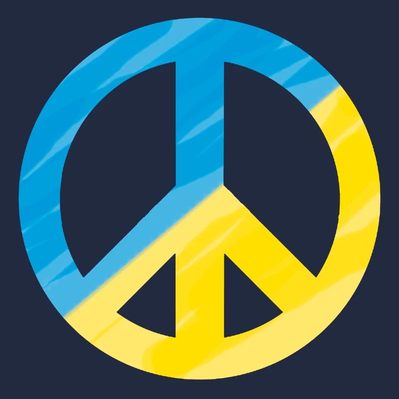 Peacezeichen, Friedenszeichen, Frieden, Ukraine