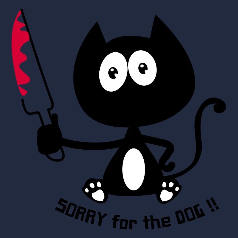 Chat meurtrier, chat tueur, humour de chat !