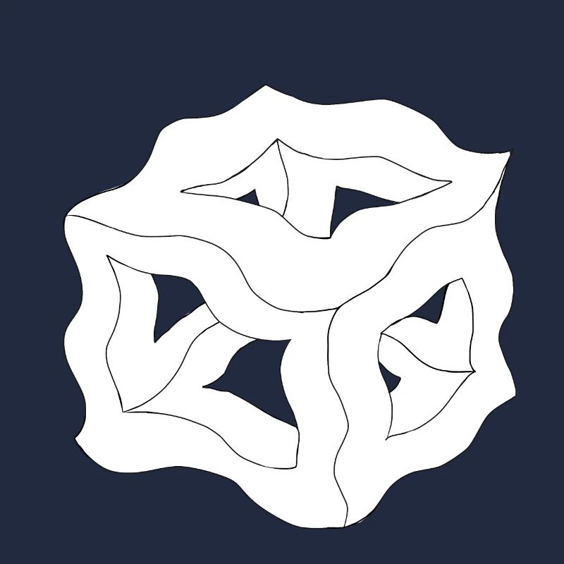 Traumwürfel oder Weißer Plato