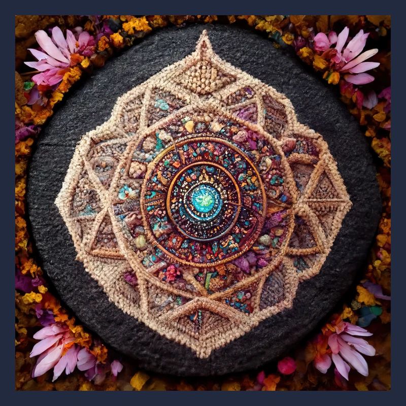 Boho Mandala Abstract