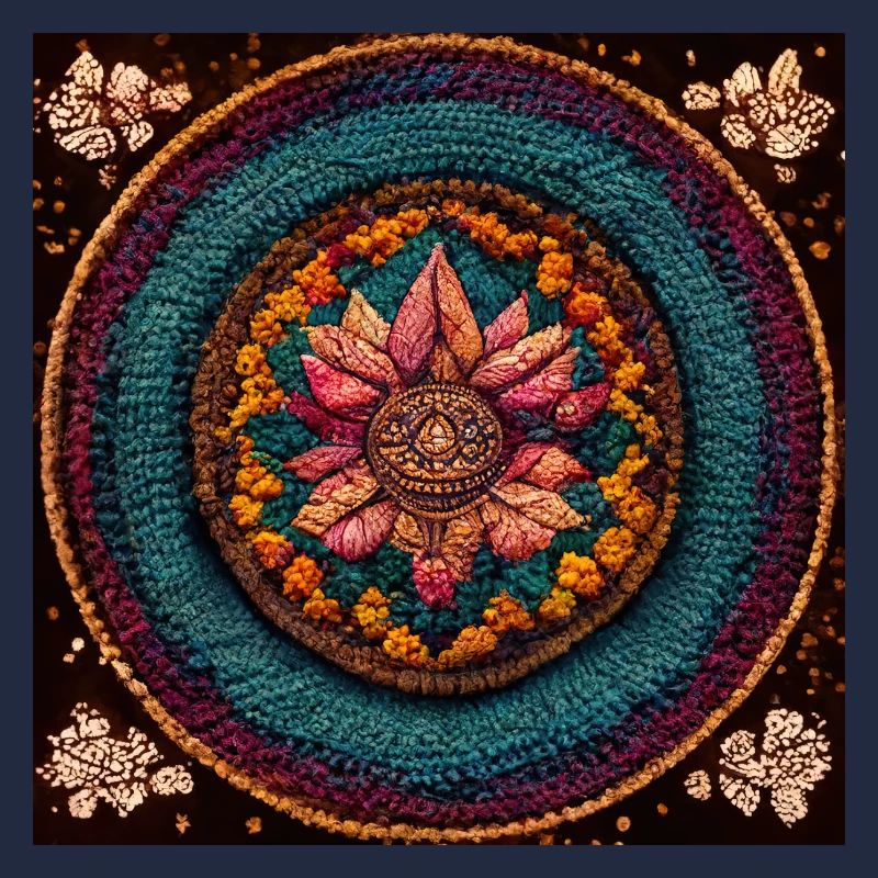 Boho Mandala Abstract