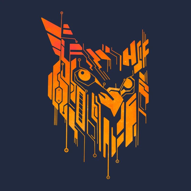 Hibou circuit imprimé