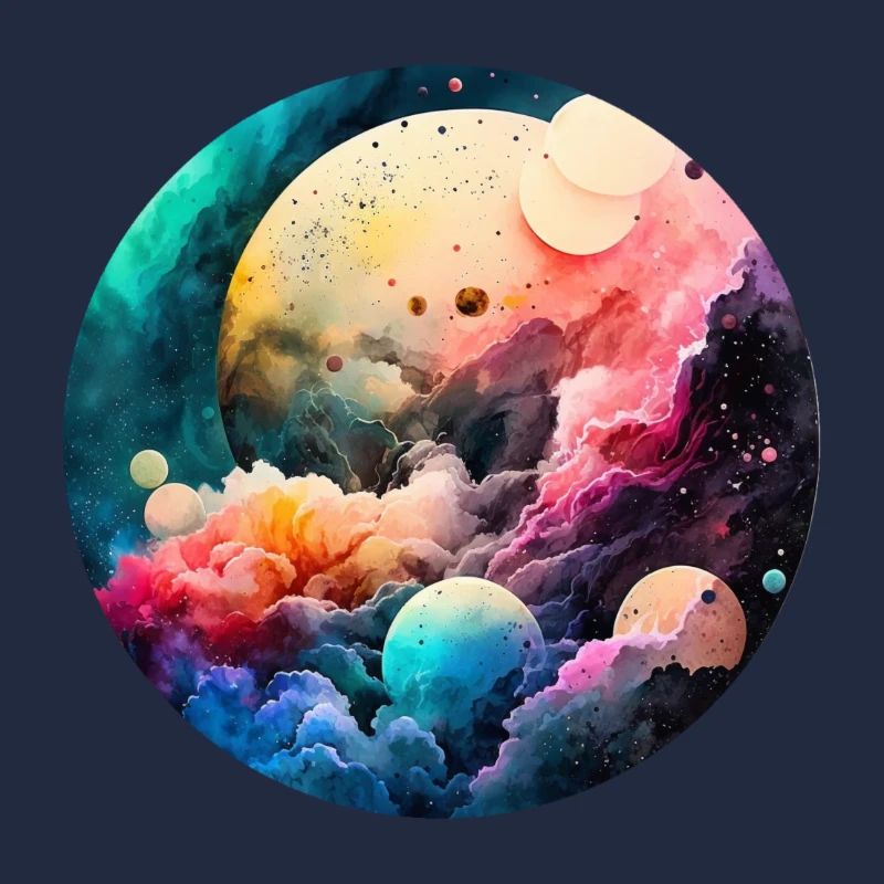 Wasserfarben Universum