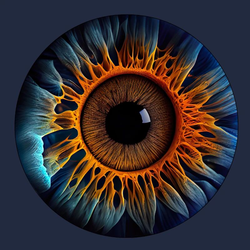Un iris comme système d’identification biométrique