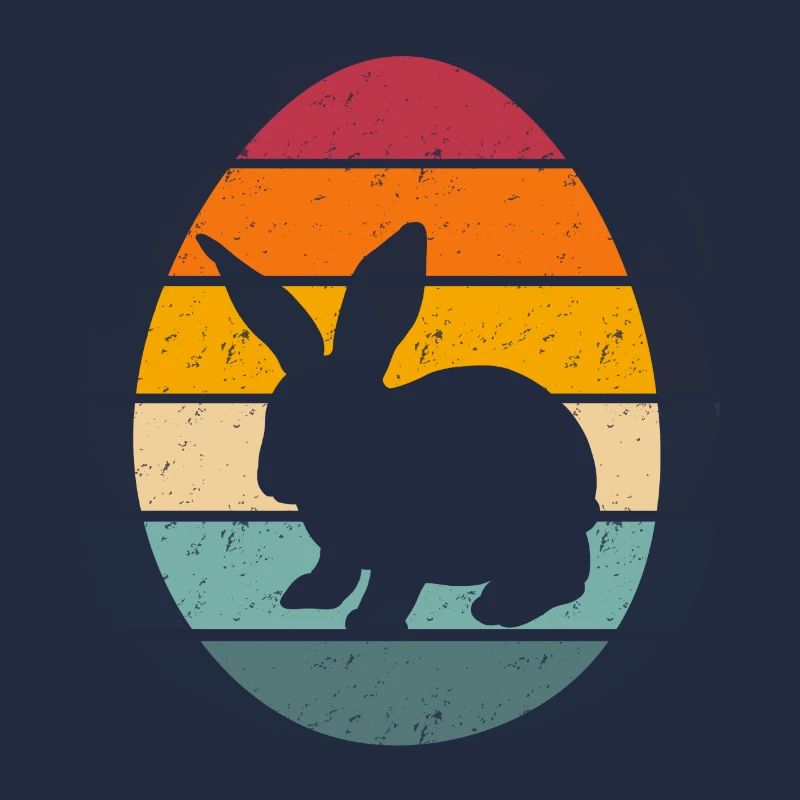 Easter Egg with bunny