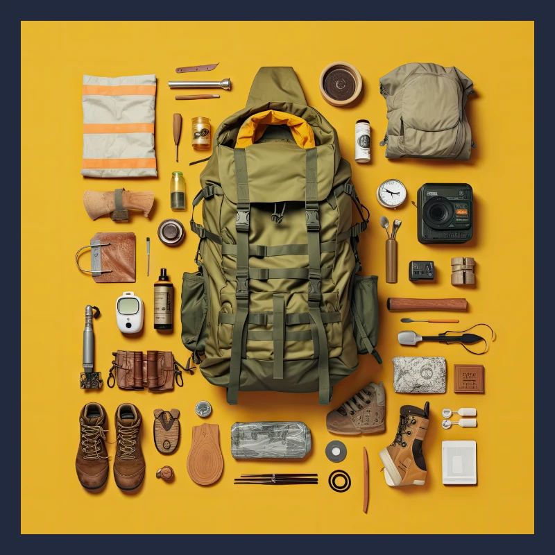 Everything I need for hiking