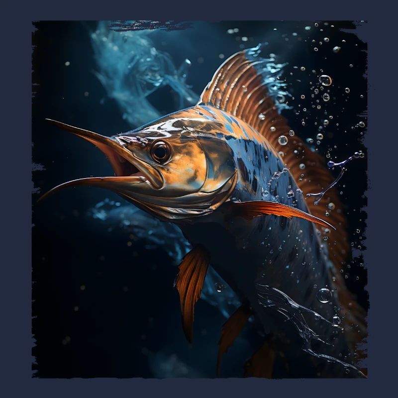 Marlin under Water