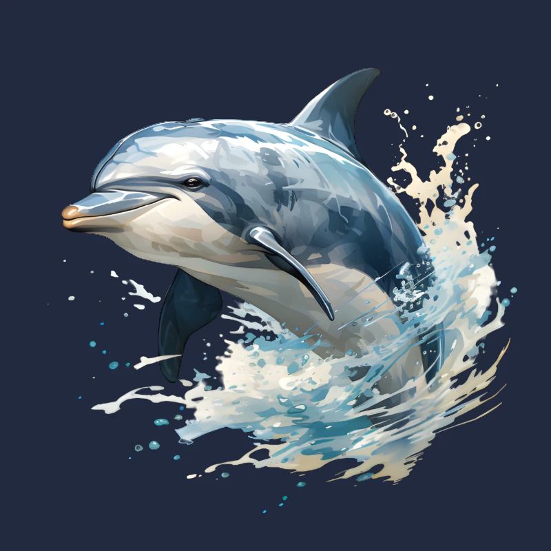 Springender Delfin