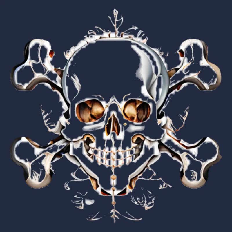 SKULL crâne et os