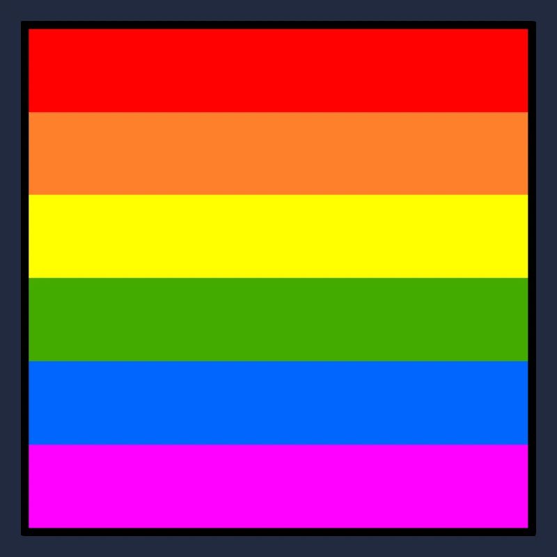 Drapeau arc-en-ciel Drapeau LGBT arc-en-ciel