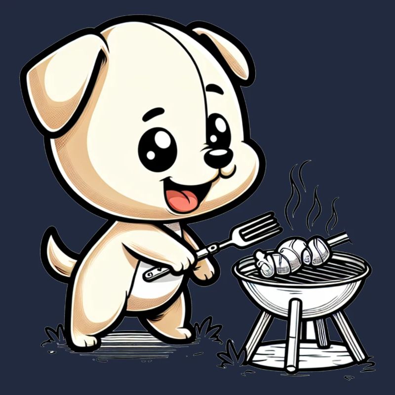 Chien BBQ mignon