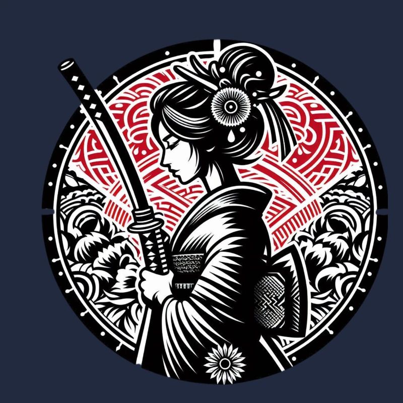 Samurai-Mädchen