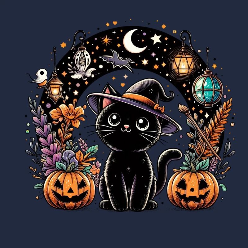 Kitty spooky halloween 2
