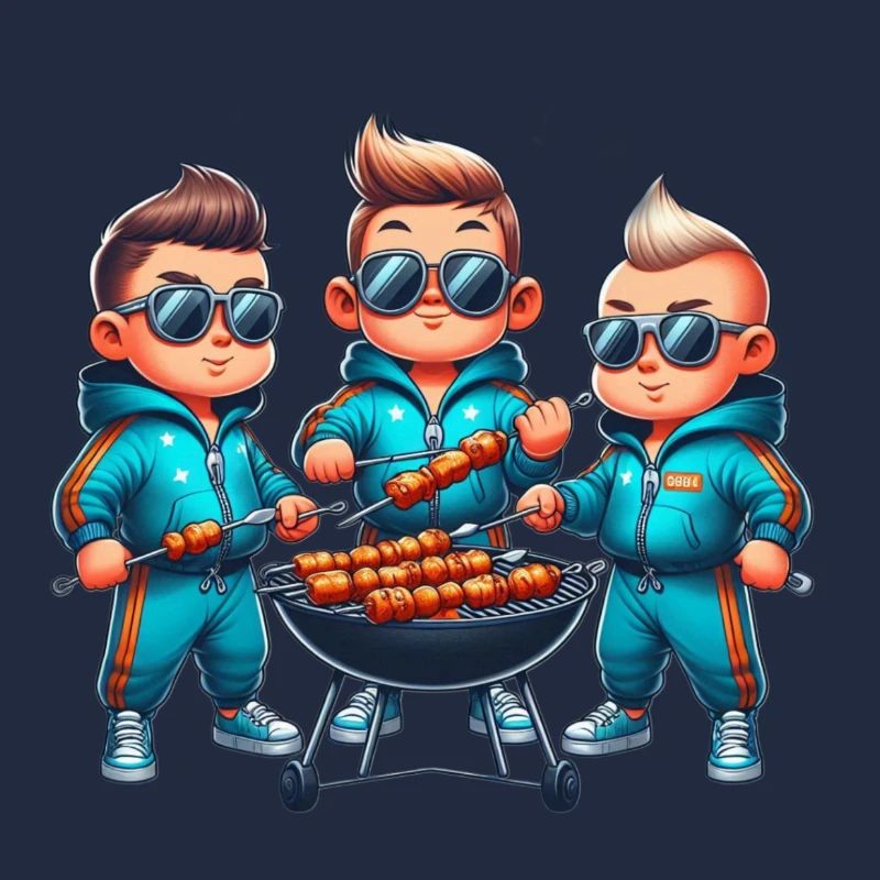 Coole Grill Freunde