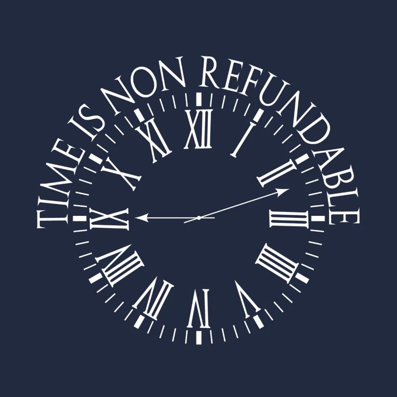 Le temps n’est pas remboursable Rom Design