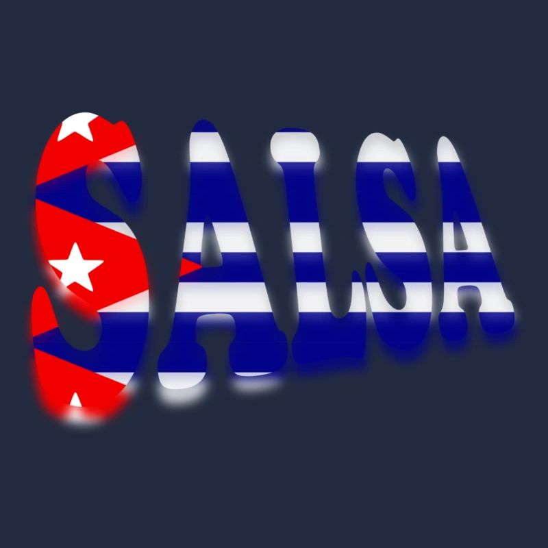 Drapeau Salsa Cuba