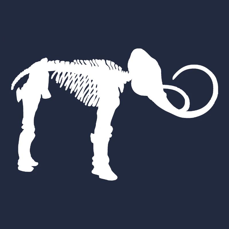 Mammut Eiszeit Skelett