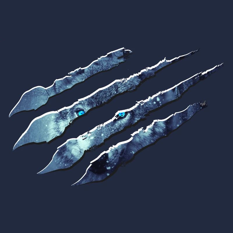 Wolf Scratch Marks Claws Wild