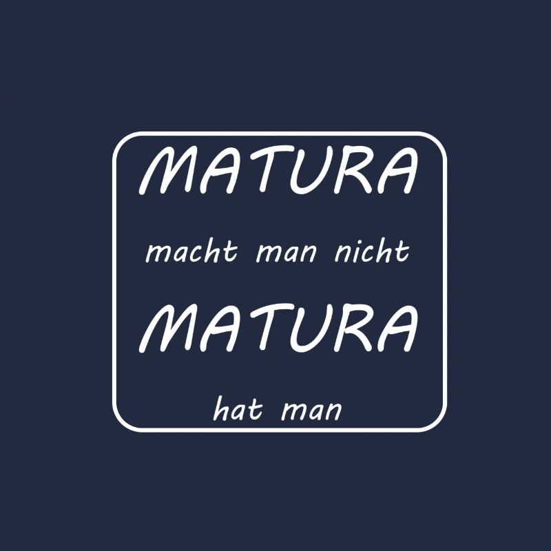 Matura, vous ne faites pas matura a