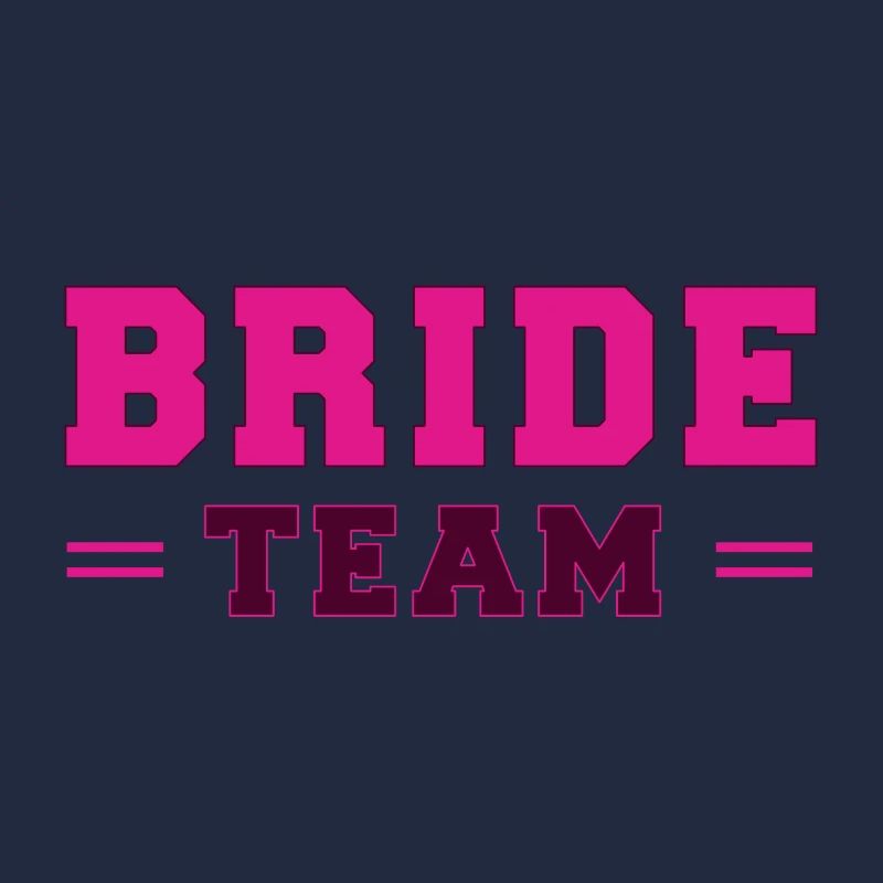 Brautteam Pink