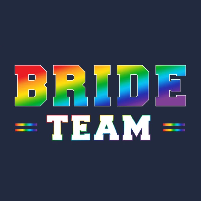 Bride Team Rainbow W