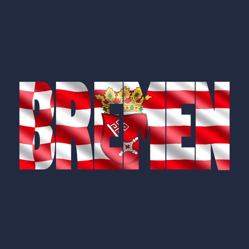 Drapeau de bacon de Brême