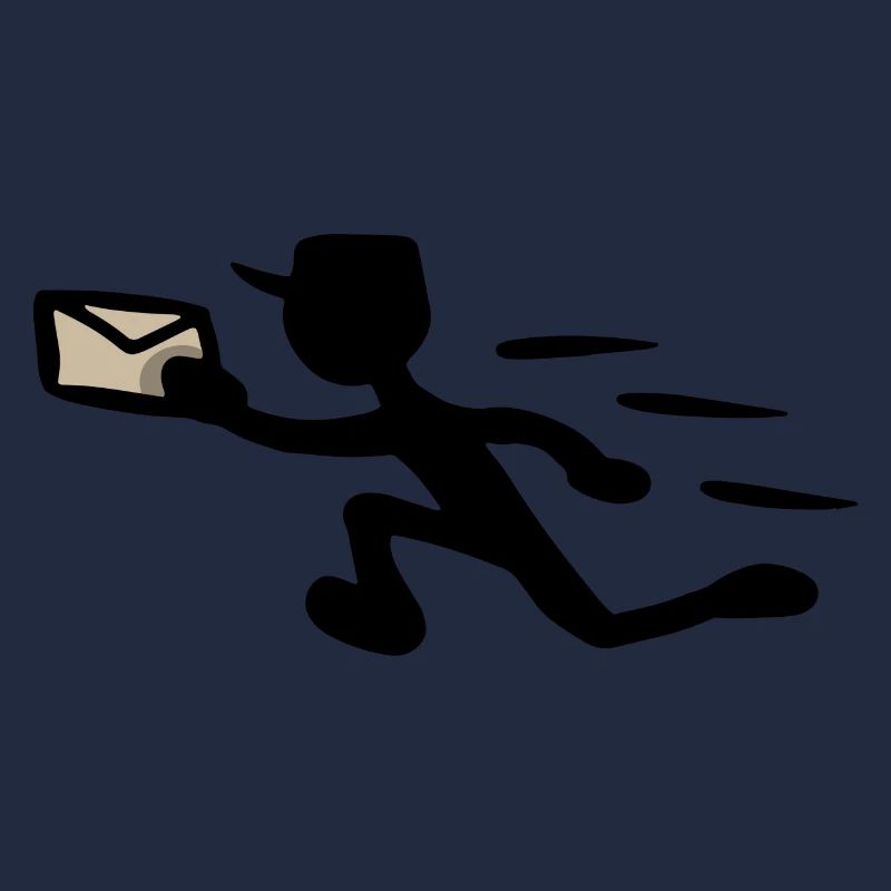 Postbote Kurier Zusteller Express Sendung Post