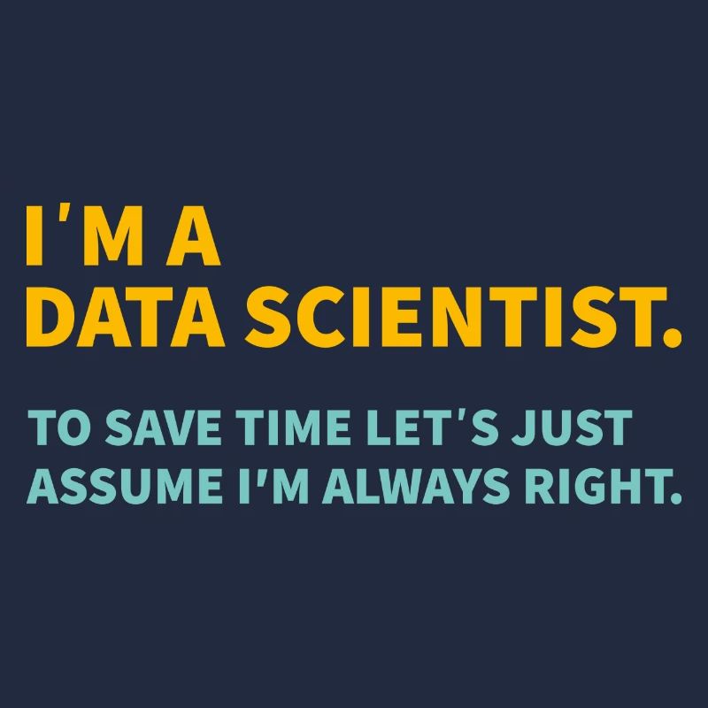 I m a Data scientist Informatik Geschenk