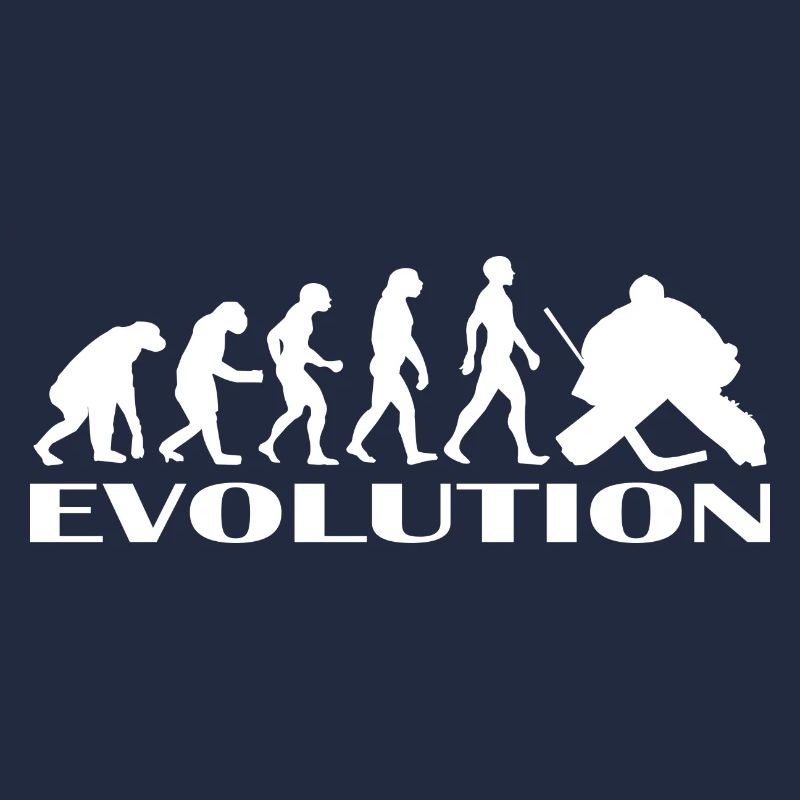 Evolution Eishockey Eishockeyspieler Geschenk idee
