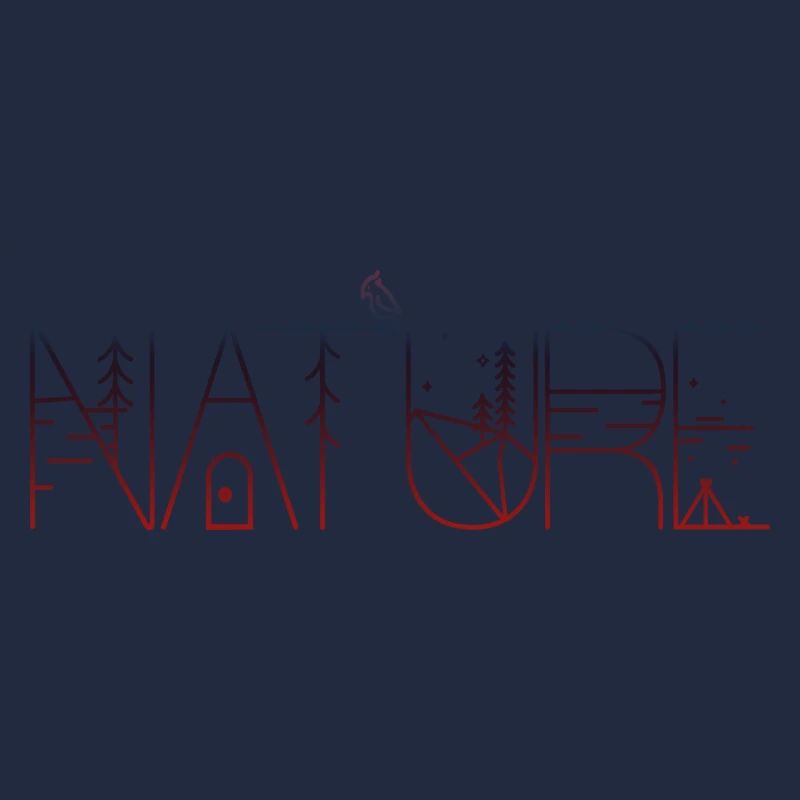 Conception créative de la nature