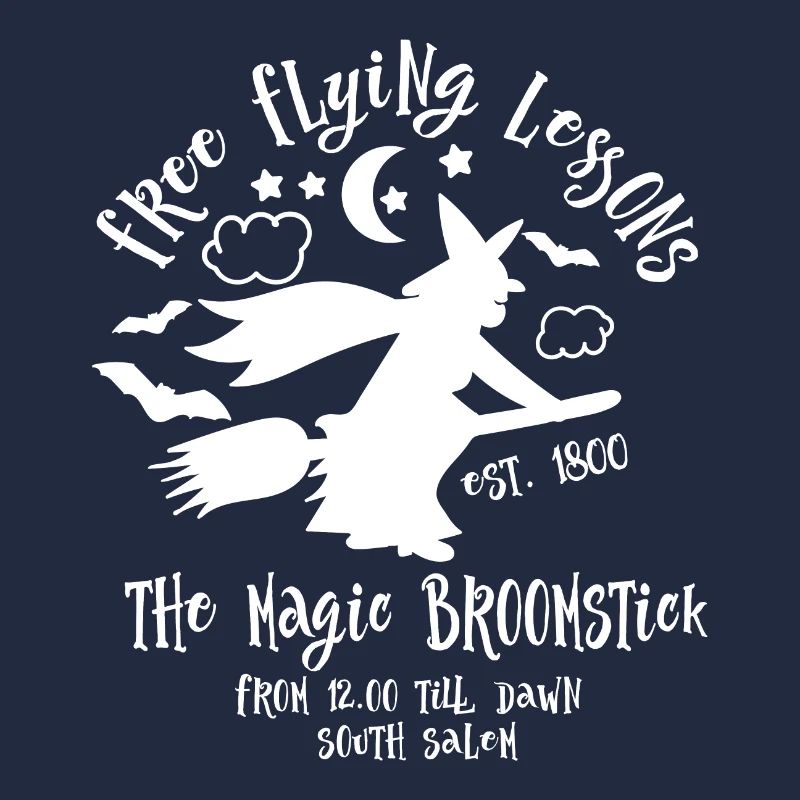 Witch Magic Halloween Broomstick Fly Gift