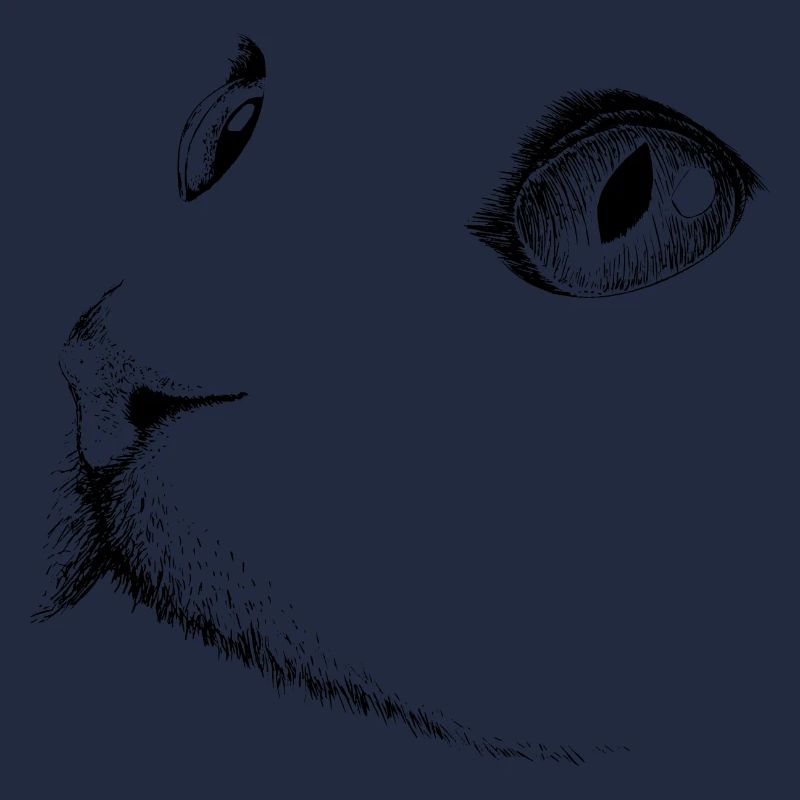Tête de chat 1- visage de chat