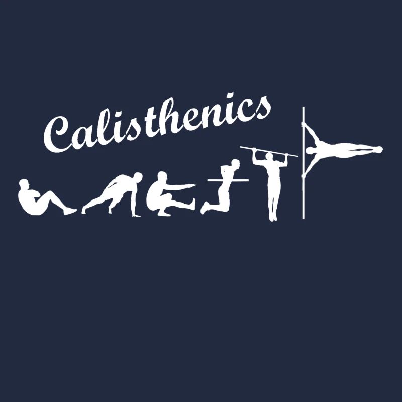 Calisthenics Shirt Evolution lettrage