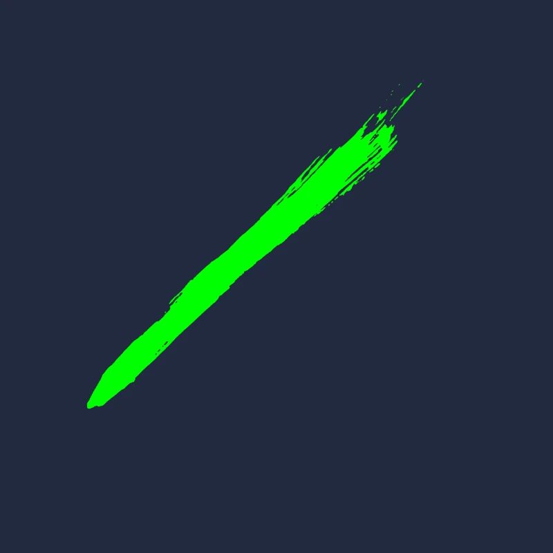 Pinceau vert