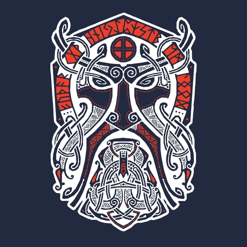 Thor Maske Wikinger Vikings Odin Valhalla Walhalla