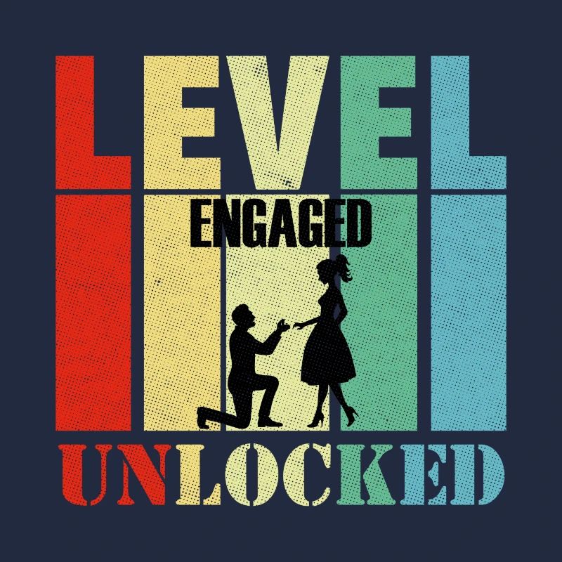 Marriage proposal Wedding Level Nerd Gift