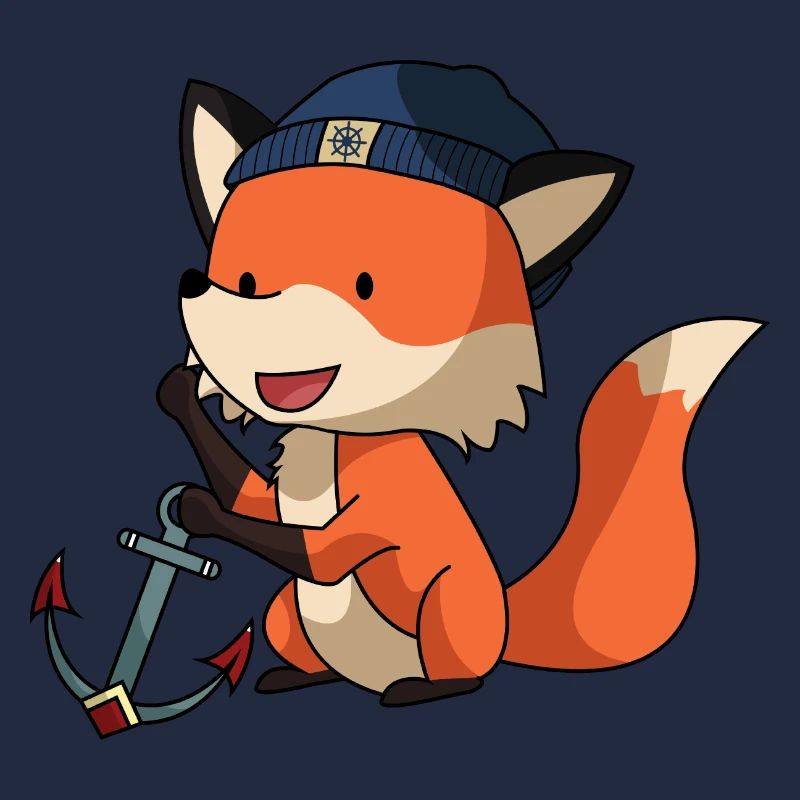 Fox as a sailor