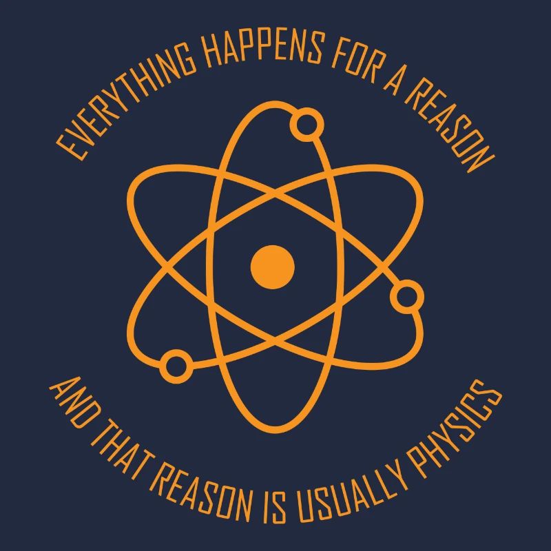 Physics Say Atom Physicist Student Gift