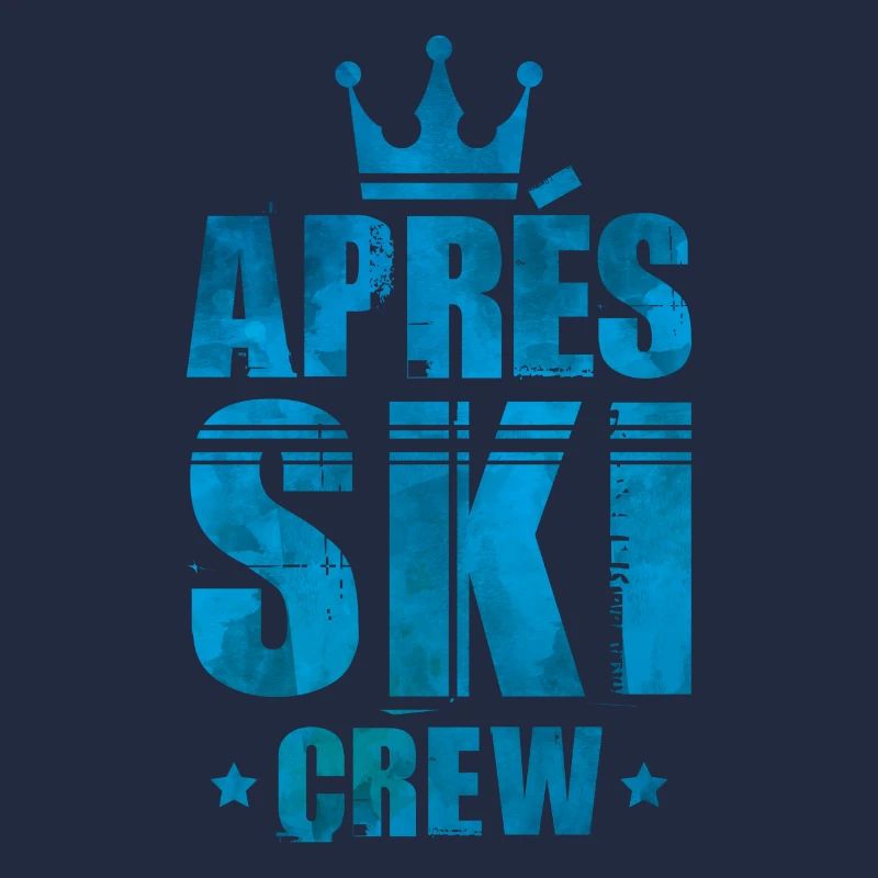 Équipe de ski Apres