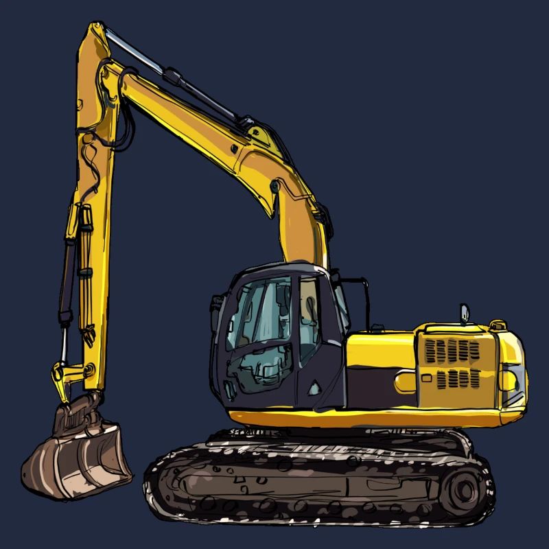 Bagger Geschenk Geschenkidee