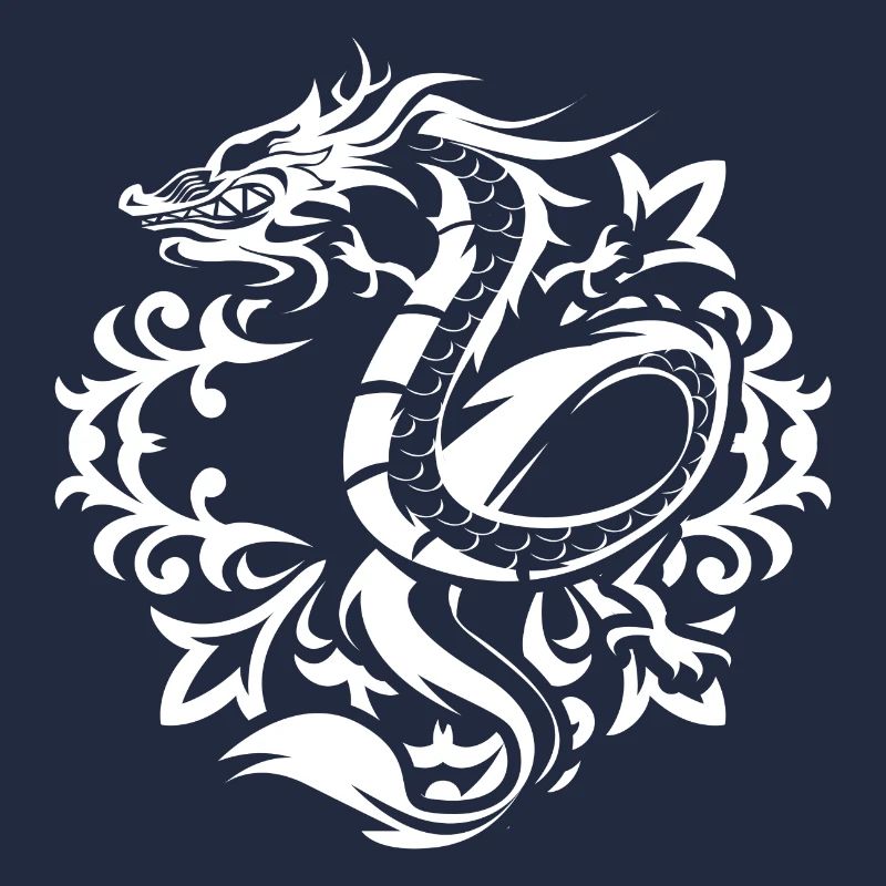 Drache ornamente