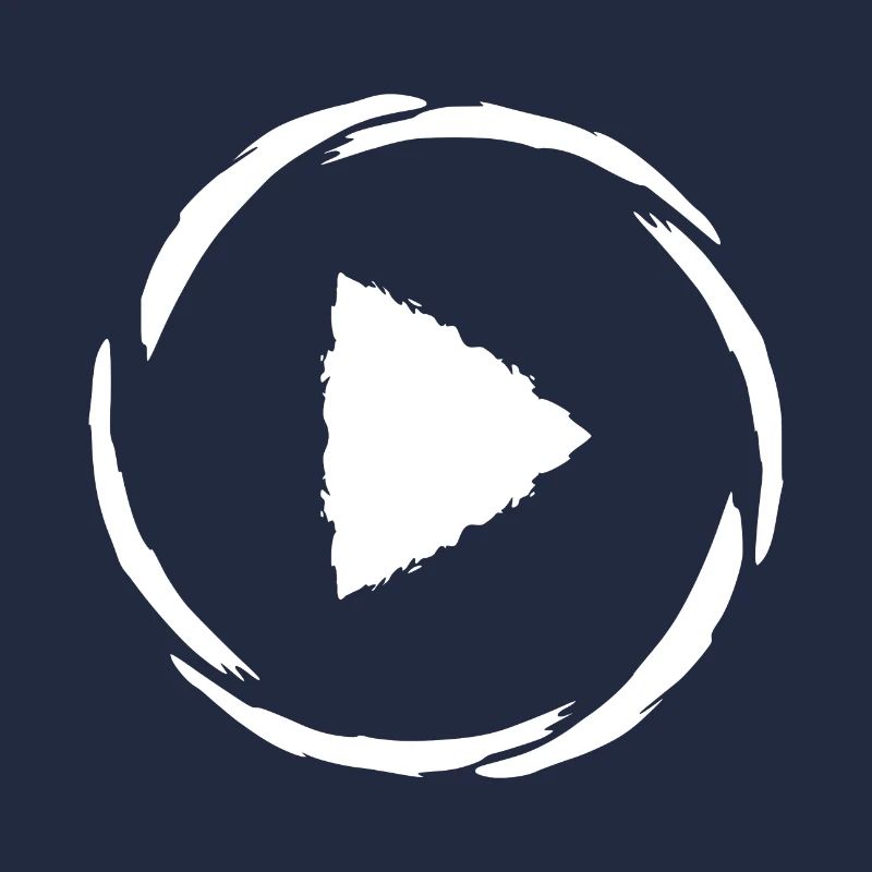 Play symbol button button
