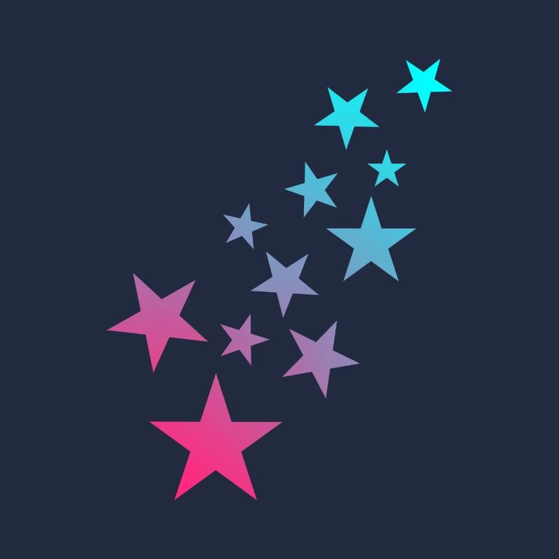 Star symbol asterisk pattern