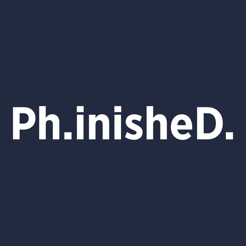 Student Phd university graduation gift